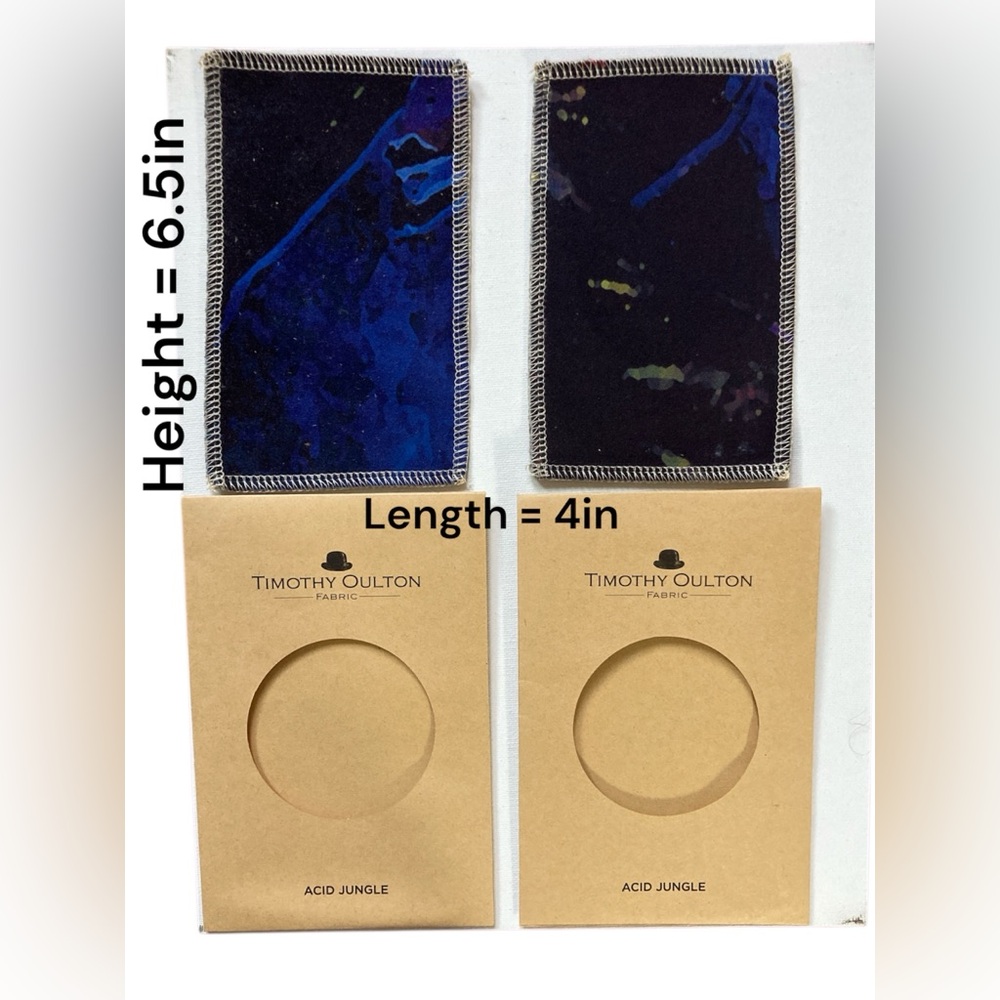 10 Pieces for $5 Colorful Abstract Fabric Samples/ Swatches. DiY fabric